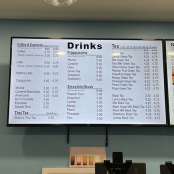 Shero Cakes - Drink menu - Patisserie/Cake Shop Near Me - Long Island City, New York