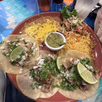 Isla Bonita - Carnitas tacos plate - Mexican Near Me - Bainbridge Island, Washington Isla Bonita - Carnitas tacos plate - Mexican Near Me - Bainbridge Island, Washington
