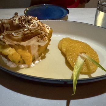 Koast - Koast's signature dessert: Whole roasted pineapple - Seafood Near Me - Kihei, Hawaii