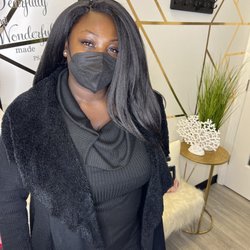 Heavenly Styles Salon - Crochet braids with Freetress yaki bounce