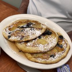 North Beach Cafe and creamery - Blueberry banana Pancakes - Full Stack (3 pancakes)