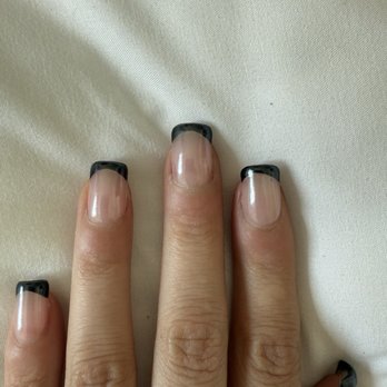 VIP NAILS & SPA - Uneven everything the pointer and pinky look like the duck style nails. Ugh - Nail Salons Near Me - Buena Park, California VIP NAILS & SPA - Uneven everything the pointer and pinky look like the duck style nails. Ugh - Nail Salons Near Me - Buena Park, California