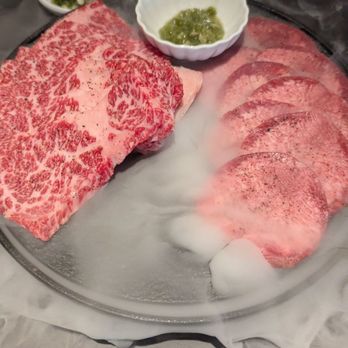 Yakiya - Wagyu Beef tongue, short rib - 4 servings - Bars Near Me - Pasadena, California