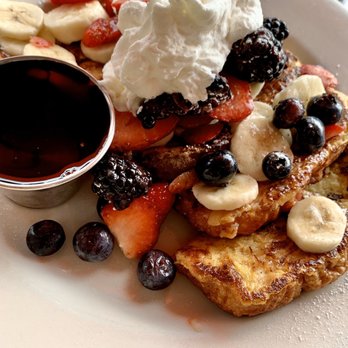Cafe De Olla - Banana Berry French Toast - American Near Me - Burbank, California Cafe De Olla - Banana Berry French Toast - American Near Me - Burbank, California