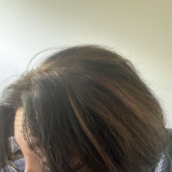 SmartStyle - Supposed to be mushroom brown highlights. It's orange and red and blotchy. - Hair Salons Near Me - Lapeer, Michigan