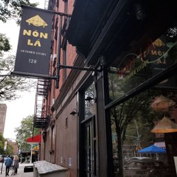 Exterior outside entrance of Nón Lá - New York, New York Exterior outside entrance of Nón Lá - New York, New York