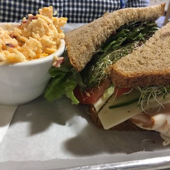 Parker & Otis - Turkey sandwich with a side of pimento cheese - Specialty Food Near Me - Durham, North Carolina Parker & Otis - Turkey sandwich with a side of pimento cheese - Specialty Food Near Me - Durham, North Carolina
