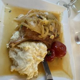 South Philly Pork Chop (substituted mashed potatoes) South Philly Pork Chop (substituted mashed potatoes)