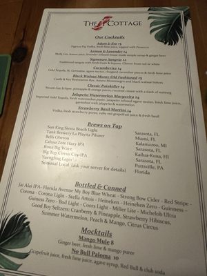 Menu photo 5 The Cottage Sarasota, FL Menu photo 5 The Cottage Sarasota, FL