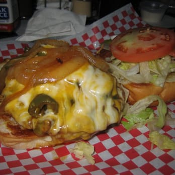 Coyote Bluff Cafe - burger from HELL - Burgers Near Me - Amarillo, Texas