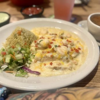 Gringo's Mexican Kitchen - Cheesy heaven... great charros, Cherry lemonade in back, excellente! - Mexican Near Me - La Porte, Texas
