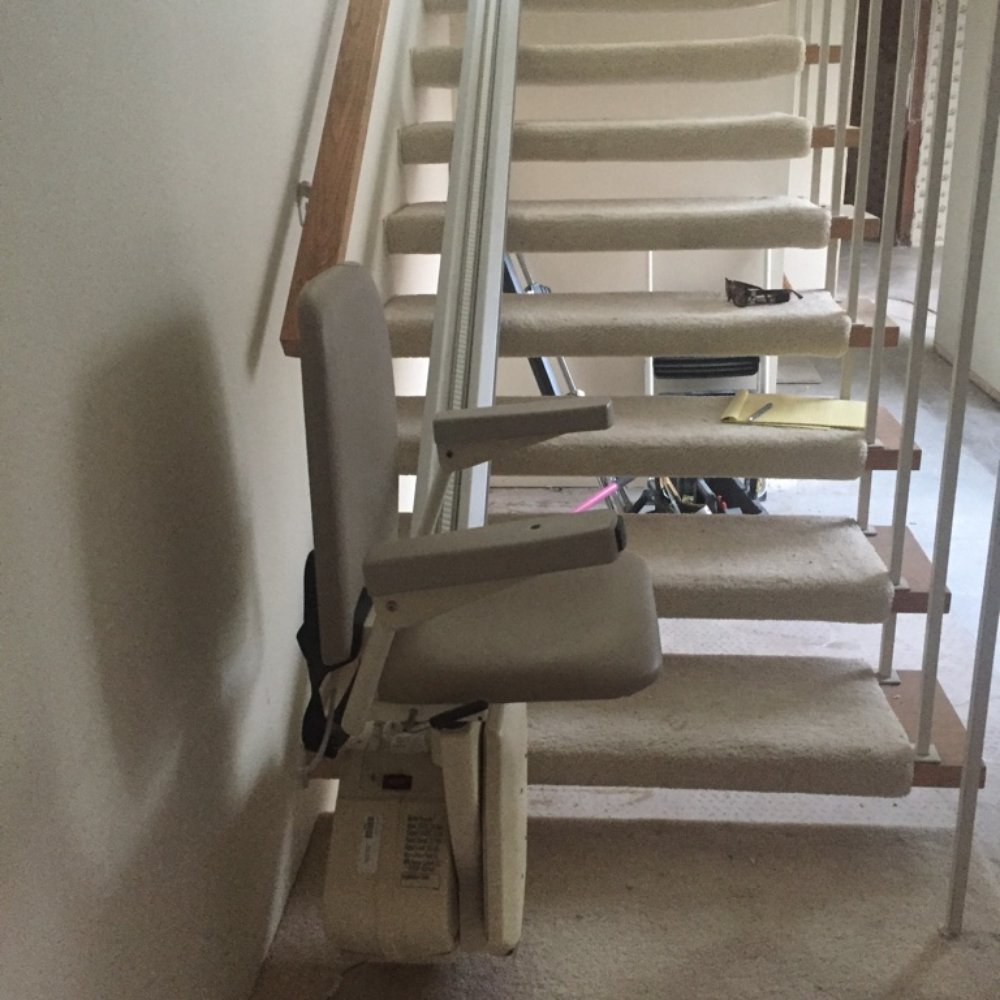 Sharp Wood Floors - Stairs Before - Flooring Near Me - Reno, Nevada