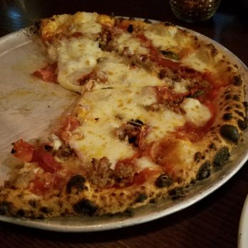 Campania - Pizza....spicy italian sausage and salami !! - Pizza Near Me - Alpharetta, Georgia