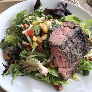 Urban Plates - Steak salad yummm - New American Near Me - Brea, California Urban Plates - Steak salad yummm - New American Near Me - Brea, California