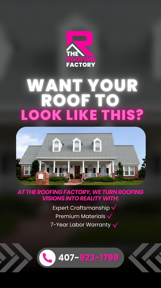 Slide of The Roofing Factory