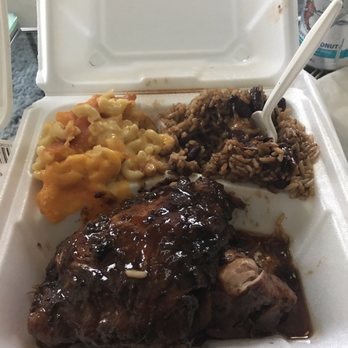 Tastee Spoon - Delicious chicken & mac. Put the sauce from the chicken on the rice and peas. - Caribbean Near Me - Dunwoody, Georgia Tastee Spoon - Delicious chicken & mac. Put the sauce from the chicken on the rice and peas. - Caribbean Near Me - Dunwoody, Georgia