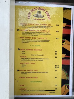 Menu photo 2 Lets Taco Bout Birria Palm Bay, FL Menu photo 2 Lets Taco Bout Birria Palm Bay, FL