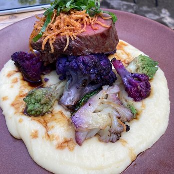 River Café - Bison top sirloin - Canadian (New) Near Me - Calgary, Alberta River Café - Bison top sirloin - Canadian (New) Near Me - Calgary, Alberta
