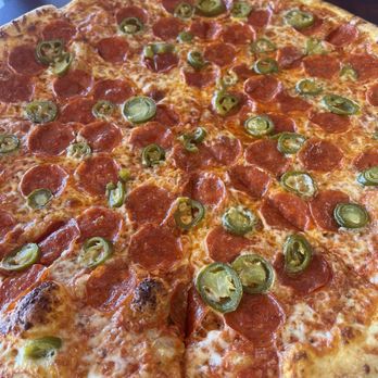 Caliano pizza - Pepperoni and jalapeño - Pizza Near Me - Chula Vista, California