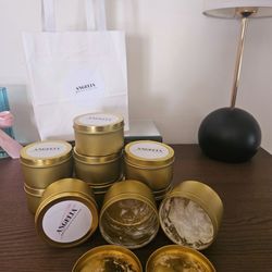 Angelia hand whipped hair & body mousse - Proof of use lol... And a variety of scents of ANGELIA hand whipped hair & body mousse