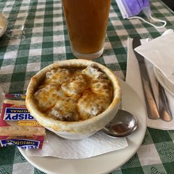 Creekside Cafe - French Onion, fabulous!
