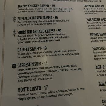 Tavern On Main - Part of the menu - Bars Near Me - Crown Point, Indiana Tavern On Main - Part of the menu - Bars Near Me - Crown Point, Indiana