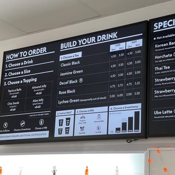 Boba Guys - Menu inside Boba Guys in Oakland. - Coffee & Tea Near Me - Oakland, California Boba Guys - Menu inside Boba Guys in Oakland. - Coffee & Tea Near Me - Oakland, California