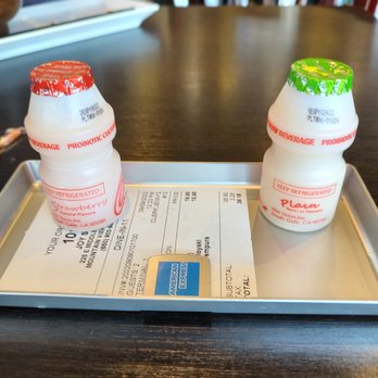 Joy Sushi - Check with probiotic drinks - Sushi Bars Near Me - Mountain View, California