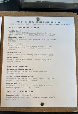 Menu photo 5 Kamden Coffee Glendora, CA