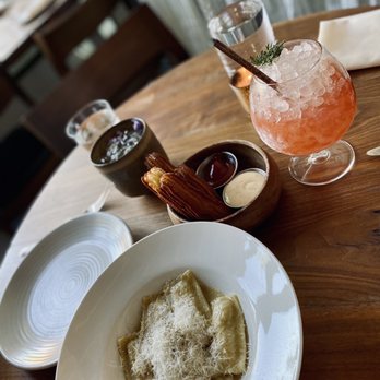 Martina - Potato Churros Cacio E Pepe Agnolotti - Argentine Near Me - Minneapolis, Minnesota Martina - Potato Churros Cacio E Pepe Agnolotti - Argentine Near Me - Minneapolis, Minnesota