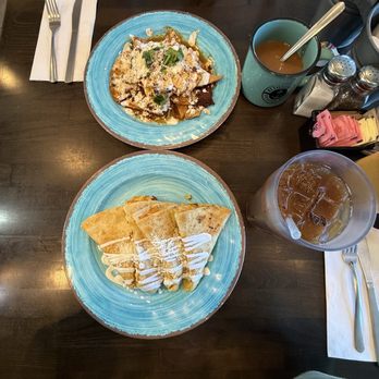 Atticus Cafe - Chilaquiles rojo, breakfast quesadilla, iced and hot cafe de olla - Breakfast & Brunch Near Me - Anaheim, California Atticus Cafe - Chilaquiles rojo, breakfast quesadilla, iced and hot cafe de olla - Breakfast & Brunch Near Me - Anaheim, California