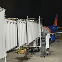 Allegiant Air - Gate 7 at Flint Bishop Airport