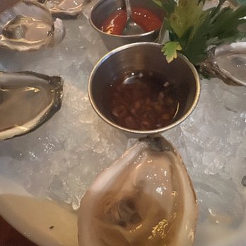 Lure Fishbar - Different kind of oysters (one of each) - Seafood Near Me - New York, New York