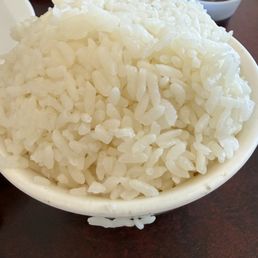 Steamed rice Steamed rice