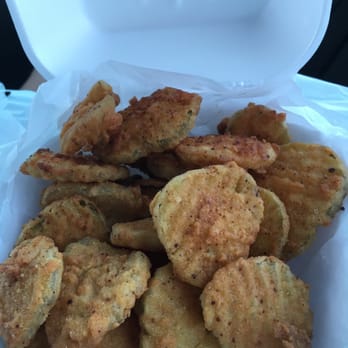 Texas Pit Stop BBQ - Fried pickles yum - Barbeque Near Me - La Marque, Texas