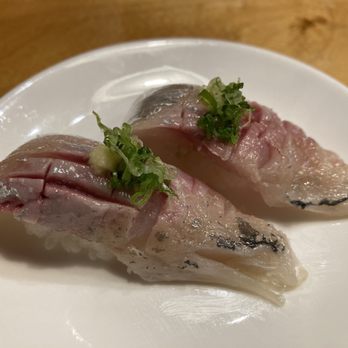 Sushi Nishi-ya - Aji - Spanish mackerel - Japanese Near Me - Glendale, California Sushi Nishi-ya - Aji - Spanish mackerel - Japanese Near Me - Glendale, California