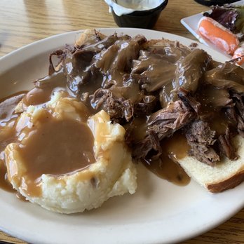 Cornerstone Cafe - Hot beef and gravy platter - Cafes Near Me - Rainier, Oregon