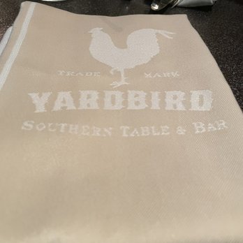Yardbird - Napkin - Southern Near Me - Las Vegas, Nevada Yardbird - Napkin - Southern Near Me - Las Vegas, Nevada