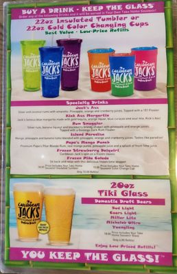 Menu photo 8 Caribbean Jack's Daytona Beach, FL Menu photo 8 Caribbean Jack's Daytona Beach, FL