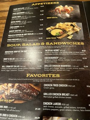 Menu photo 3 Saltgrass Steak House Nashville, TN Menu photo 3 Saltgrass Steak House Nashville, TN
