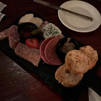 Napoleon House - Alligator sausage, pâté, salami, blue cheese, Irish porter cheese, smoked gouda, housemade tomato jam, crostini so good a must when here - American Near Me - New Orleans, Louisiana Napoleon House - Alligator sausage, pâté, salami, blue cheese, Irish porter cheese, smoked gouda, housemade tomato jam, crostini so good a must when here - American Near Me - New Orleans, Louisiana