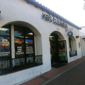 K & S Cleaners - Store front. They also have parking in the rear of the building. - Sewing & Alterations Near Me - San Clemente, California