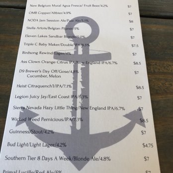 BoatYard LKN - Draft beer list - Bars Near Me - Cornelius, North Carolina