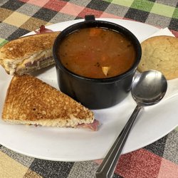 Front Street Market & Catering Company - $9'00 sandwich and soup and drink and cookie.