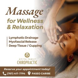 Aviva Family Chiropractic - Therapeutic Massage available at Aviva Family Chiropractic