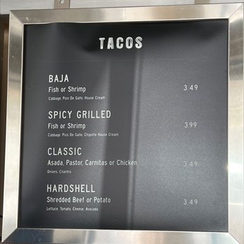 Señor Baja - a menu for tacoss - Tacos Near Me - Riverside, California Señor Baja - a menu for tacoss - Tacos Near Me - Riverside, California
