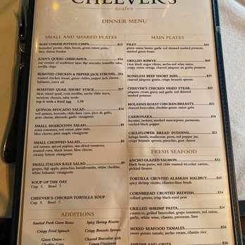 Cheever's Cafe - Menu of Cheever's Cafe - New American Near Me - Oklahoma City, Oklahoma Cheever's Cafe - Menu of Cheever's Cafe - New American Near Me - Oklahoma City, Oklahoma