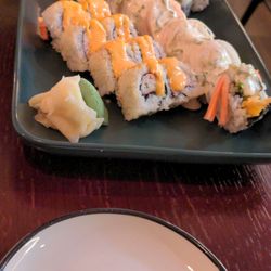 Ikura Sushi Bar & Grill - Sweet potatoes roll, spicy crab roll, special roll