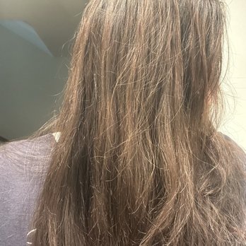 Gamine Beauty - My hair after - dry, brittle, orange - Hair Salons Near Me - Los Angeles, California Gamine Beauty - My hair after - dry, brittle, orange - Hair Salons Near Me - Los Angeles, California