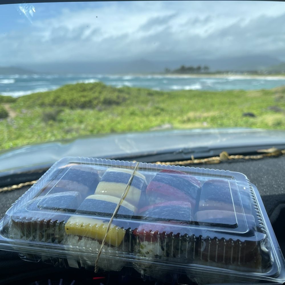 Got'z Grindz - Spam Picnic Pack: 8 half size spam musubis: 2 Teri, 2 Egg, 2 Charsiu Furikake, 2 Furikake - Japanese Near Me - Kaneohe, Hawaii